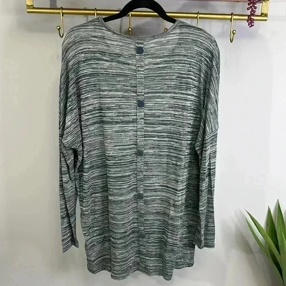 Vero Moda Gray  Long Sleeve Tee - Picture 3 of 5